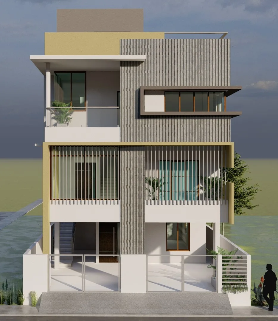 4BHK Construction Project Dollar Colony Sarjapur Bangalore — TouchWood Studio