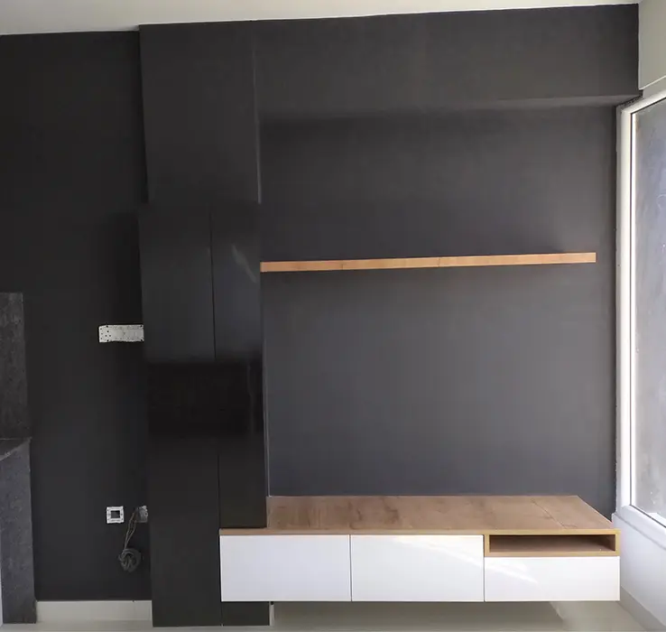 Interior design project 013 Vaibava Byrathi 1BHK image 3 - TouchWood Studio Bangalore