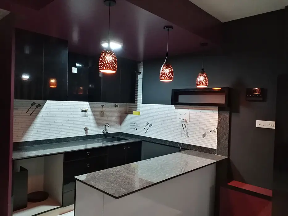 Interior design project 013 Vaibava Byrathi 1BHK image 6 - TouchWood Studio Bangalore