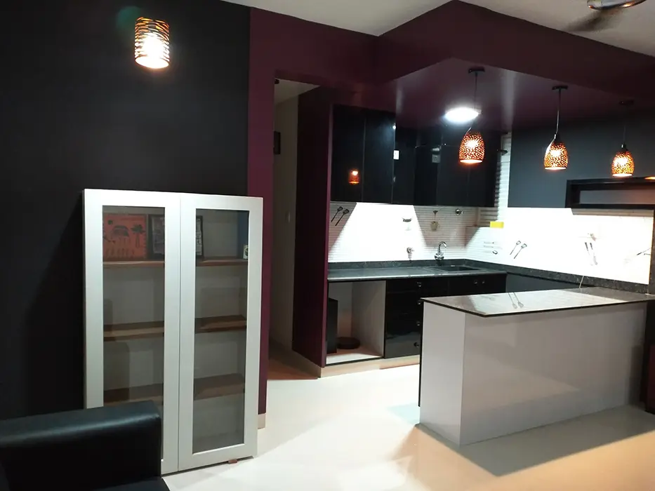 Interior design project 013 Vaibava Byrathi 1BHK image 9 - TouchWood Studio Bangalore