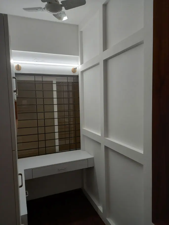 Interior design project 017 UrbanBloom Yeshwantpura 3BHK image 8 - TouchWood Studio Bangalore