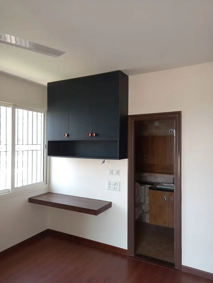 2BHK Interior Design Aqua Whitefield Home 1 Bangalore — TouchWood Studio