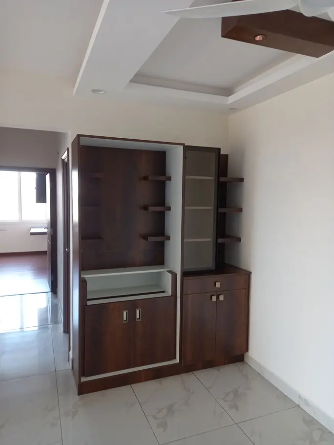 2BHK Interior Design Aqua Whitefield Home 1 Bangalore — TouchWood Studio