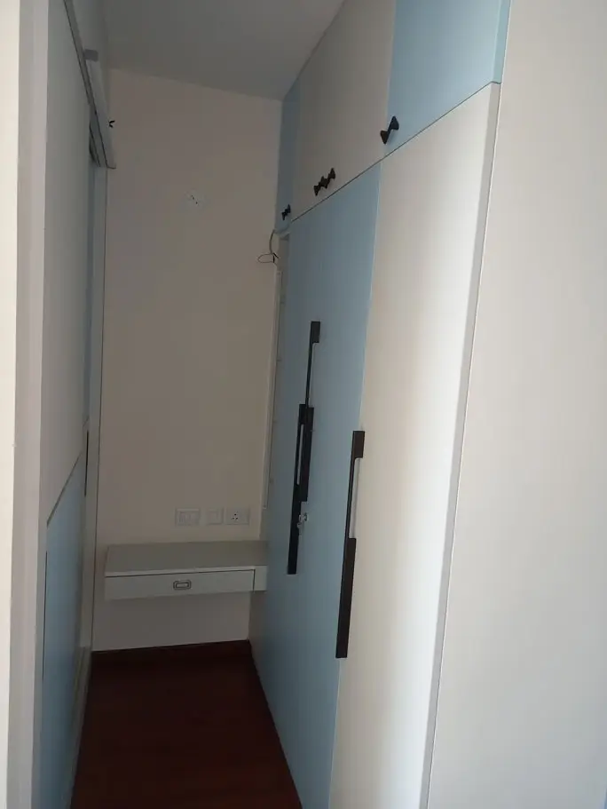 2BHK Interior Design Aqua Whitefield Home 1 Bangalore — TouchWood Studio