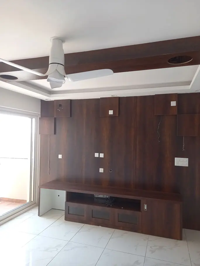 2BHK Interior Design Aqua Whitefield Home 1 Bangalore — TouchWood Studio