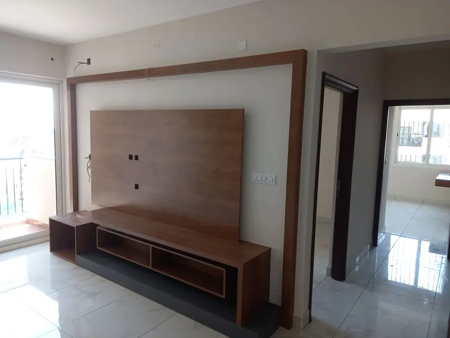 2BHK Interior Design Aqua Whitefield Home 2 Bangalore — TouchWood Studio