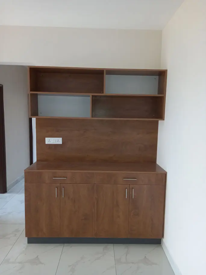 Interior design project 019 Aqua Whitefield 2BHK Purushotham image 1 - TouchWood Studio Bangalore